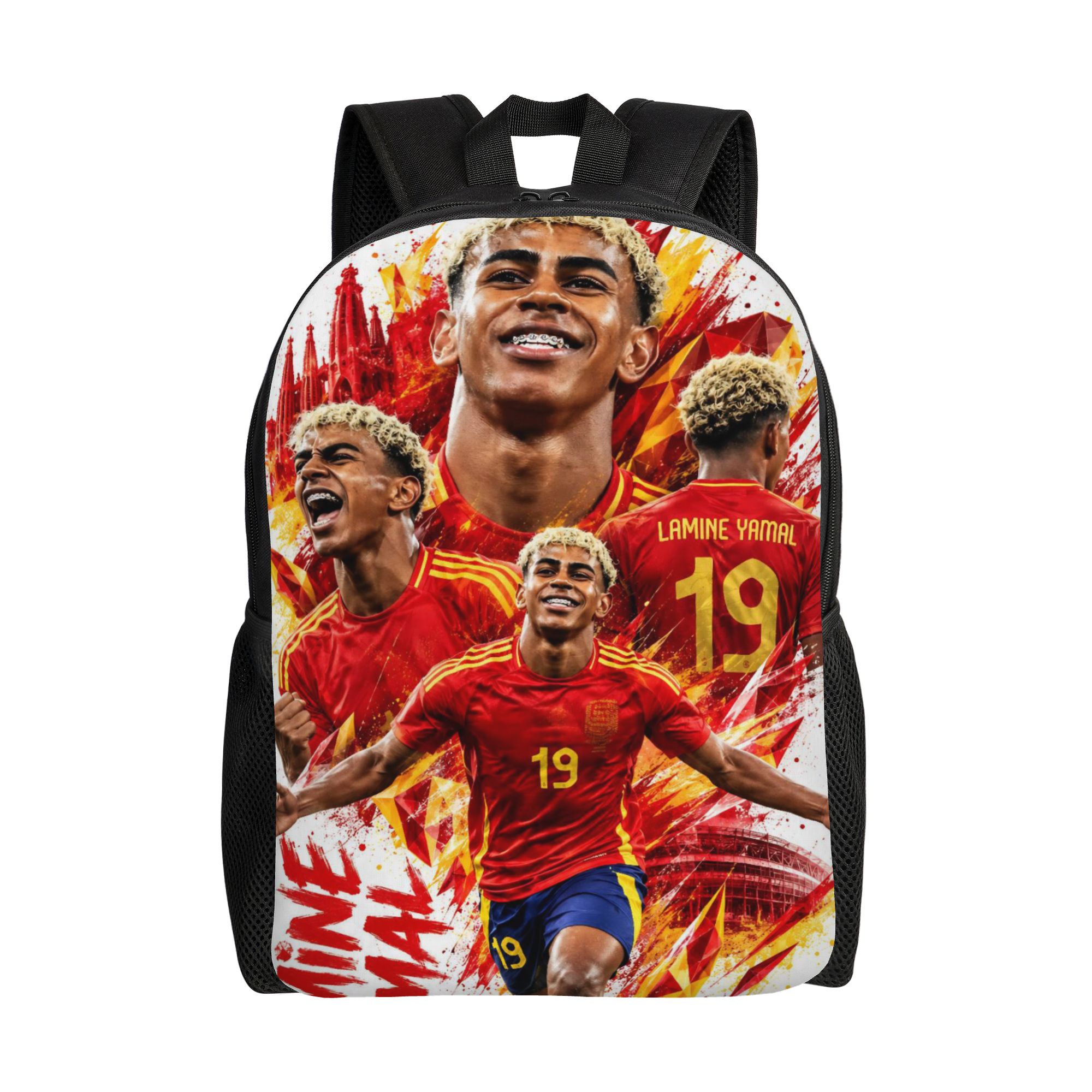 Laptop Accessories Women - Football L-Lamine Yamal Spain Backpack for