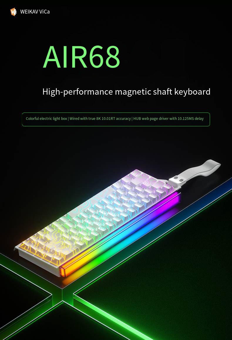 ACE68 Magnetic Keyboard Wired  - Laptop Accessories Uk 评论和价格