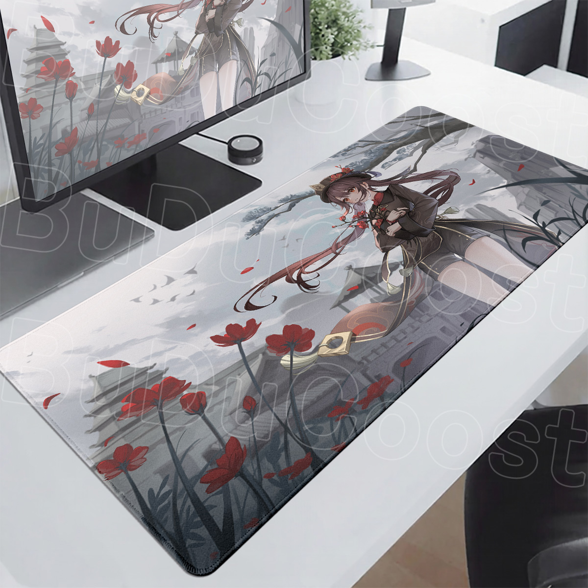 Genshin Impact Hu Tao Mouse Pa - Laptop Accessories Bundle 评论和价格