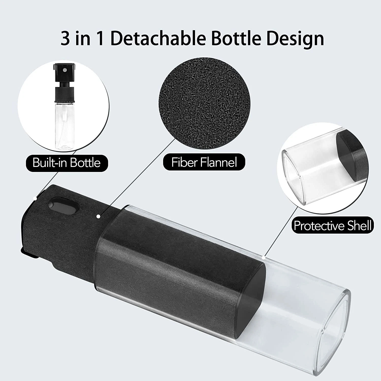2 In 1 Screen Cleaner Spray Co - Screen Cleaning Kit 评论和价格