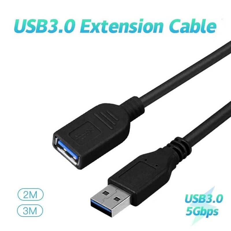 2M/3M USB 3.0 Extension Cable  - Laptop Accessories Women 评论和价格