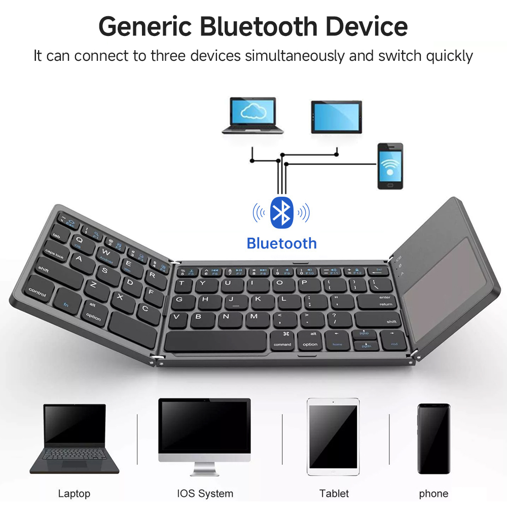 Mini Bluetooth Keyboard with T - Laptop Accessories Uk 评论和价格