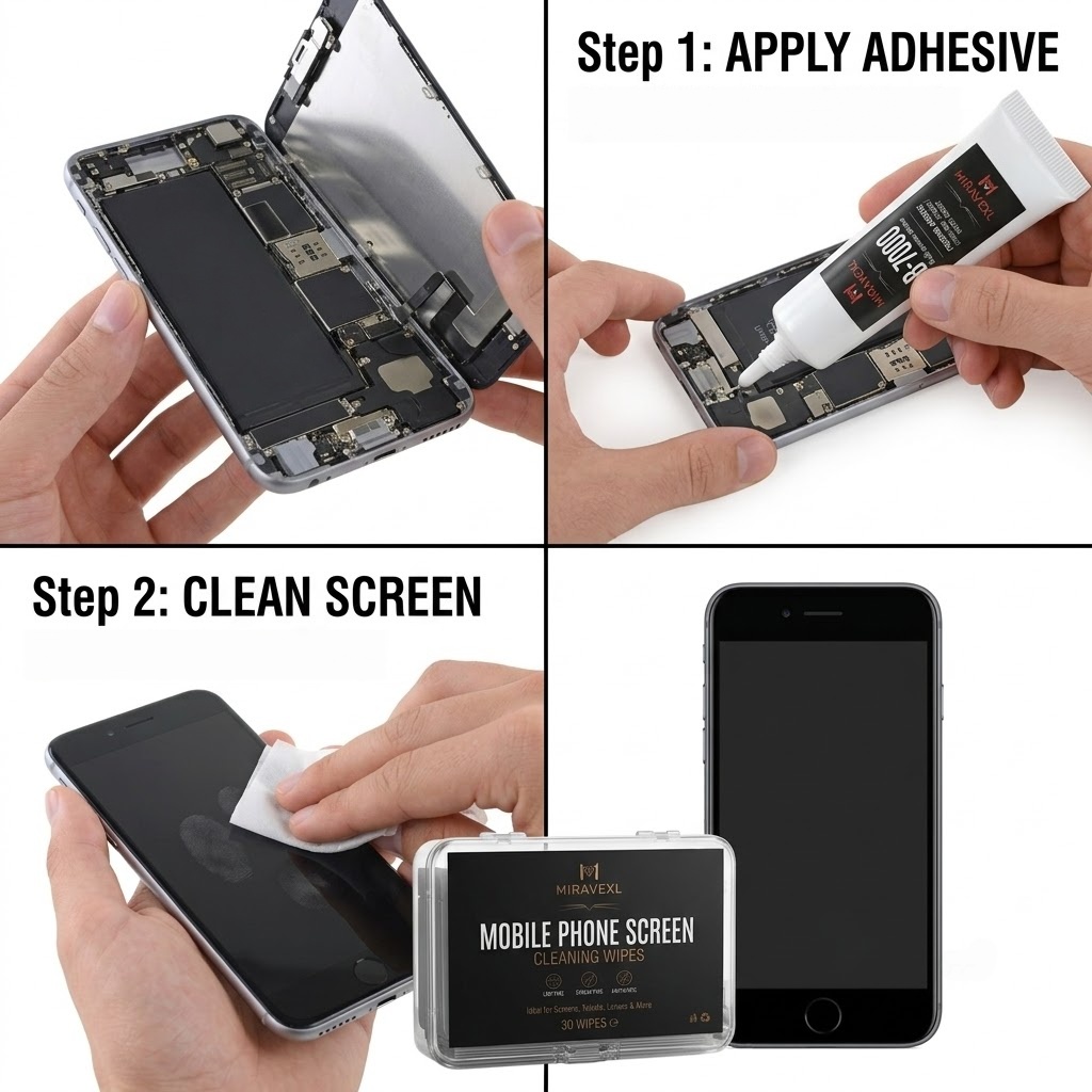 Phone Screen Disassembly Repai - Screen Cleaning Kit 评论和价格
