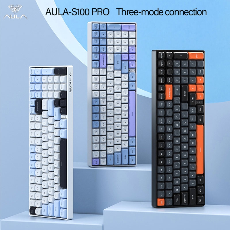 AULA S100Pro Wireless Mechanic - Laptop Accessories Uk 评论和价格