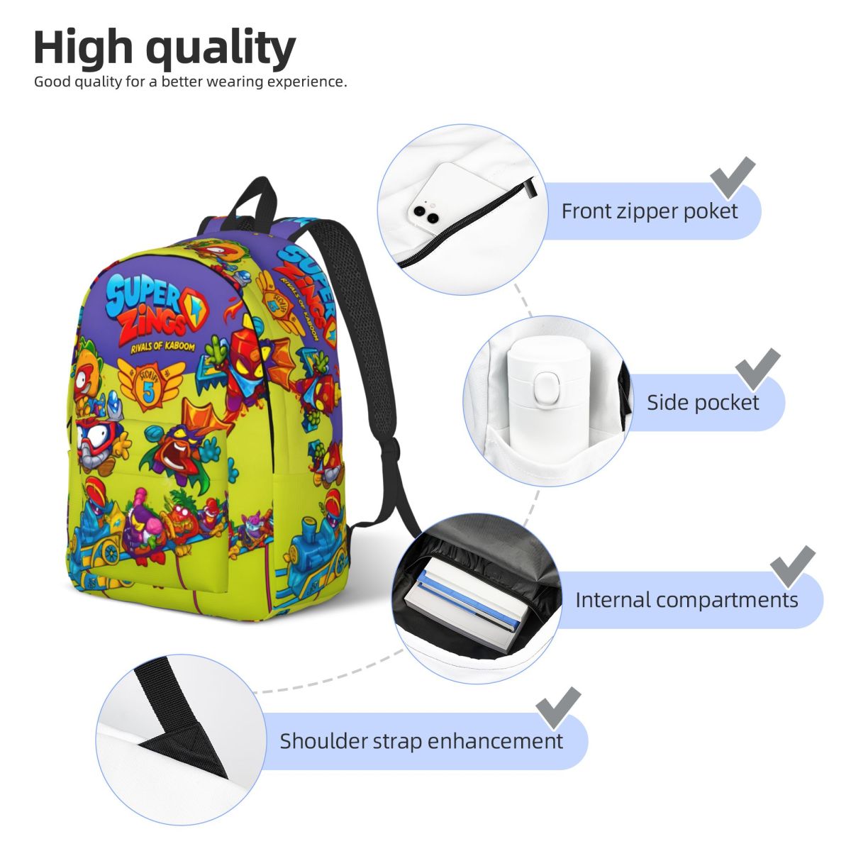 SuperThings Backpack for Men W - Laptop Accessories Women 评论和价格