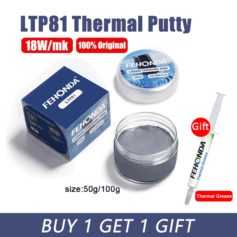 Fehonda LTP81 Thermal Putty 18 - Laptop Cooling Pad 评论和价格