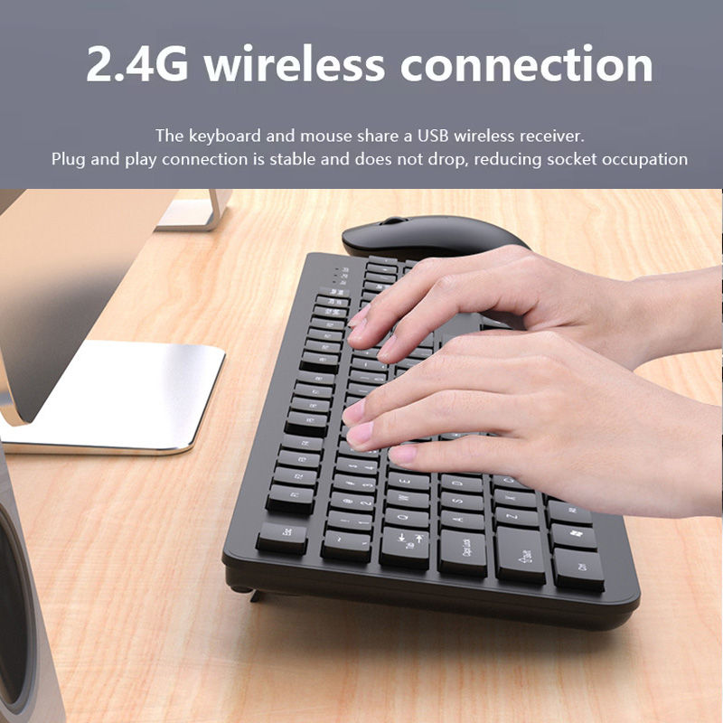 2.4G Wireless Keyboard Mouse S - Laptop Accessories Bundle 评论和价格