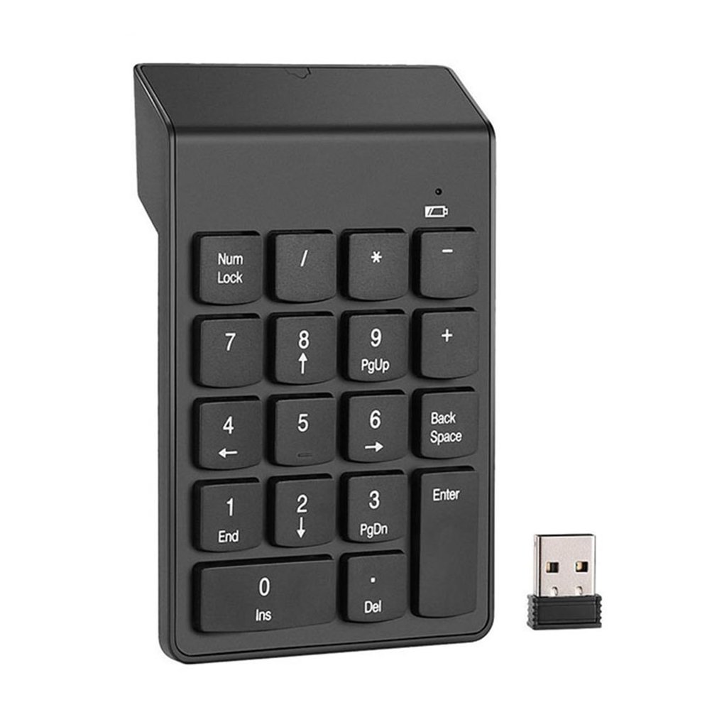 18 Keys 2.4G Wireless Keyboard - Laptop Accessories Uk 评论和价格