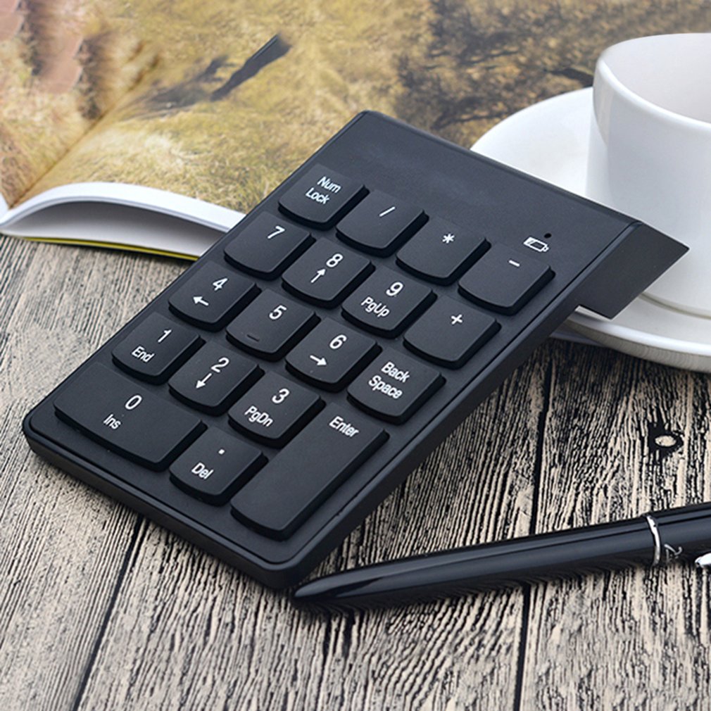 18 Keys 2.4G Wireless Keyboard - Laptop Accessories Uk 评论和价格