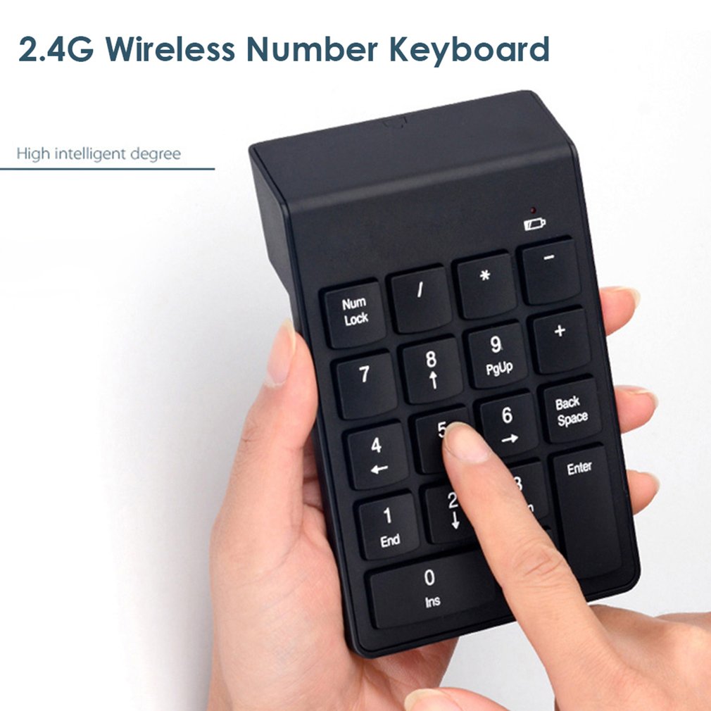 18 Keys 2.4G Wireless Keyboard - Laptop Accessories Uk 评论和价格