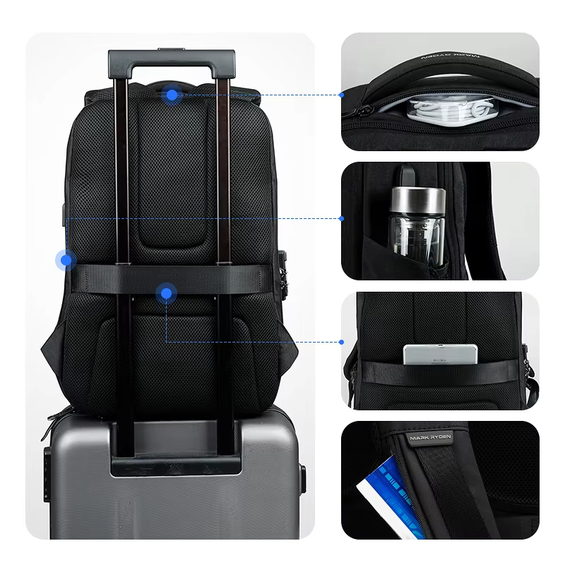 Mark Ryden Men Backpack Busine - Laptop Bag Waterproof 评论和价格