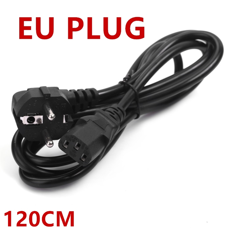 Durable 3-Prong 1.2m EU US AU  - Laptop Accessories Uk 评论和价格