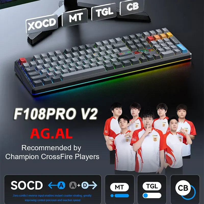 AULA F108 Pro V2 Mechanical Ke - Laptop Accessories Uk 评论和价格