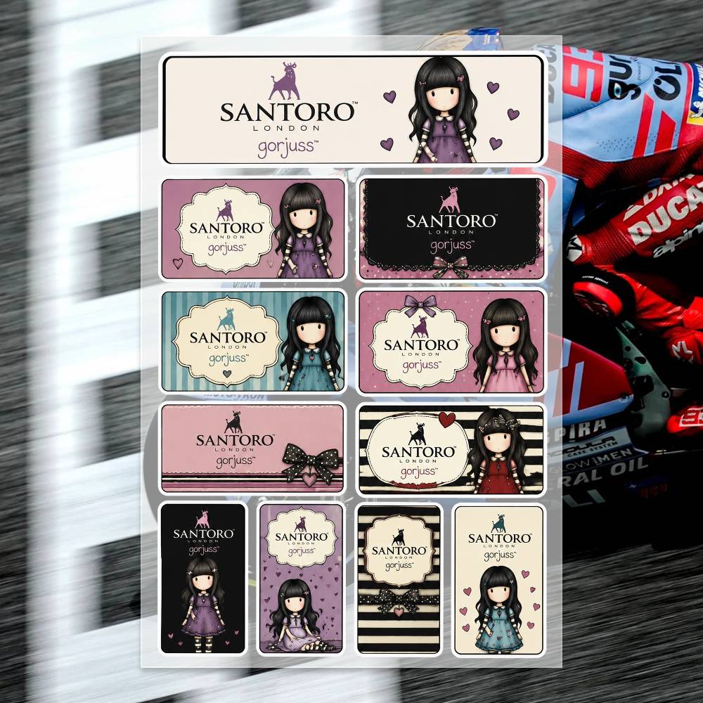 SA-ntoro Gorjuss Stickers Moto - Laptop Accessories Sa 评论和价格