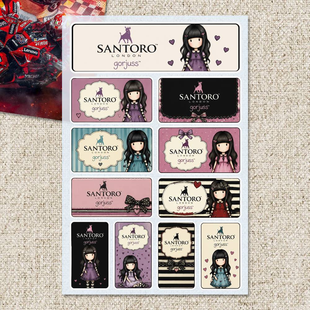 SA-ntoro Gorjuss Stickers Moto - Laptop Accessories Sa 评论和价格