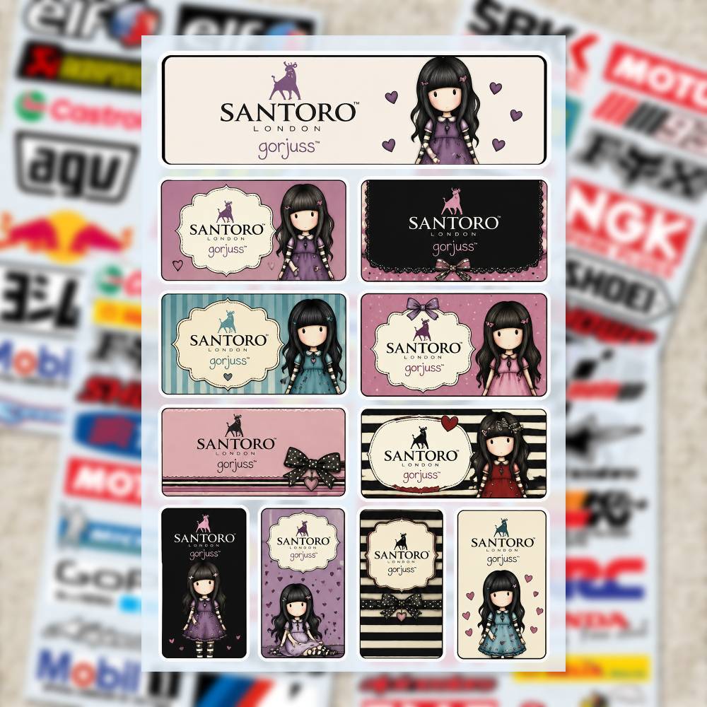 SA-ntoro Gorjuss Stickers Moto - Laptop Accessories Sa 评论和价格